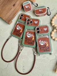 خرید قاب چرمی Tom and Jerry