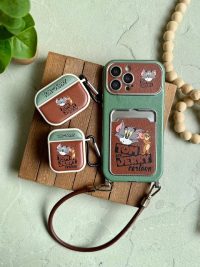 قاب آیفون 17 پرو مکس طرح تام و جری