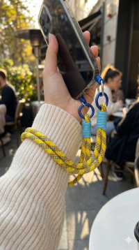 آویز گوشی مدل طنابی