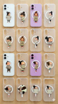 قاب مگ سیف دار کارتونی