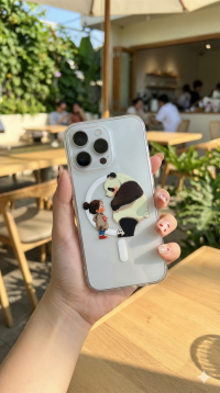 قاب گوشی طرح دختر کیوت