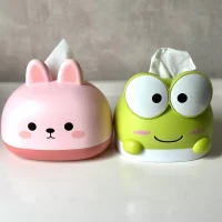 جا دستمال کاغذی خرگوش صورتی