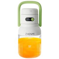 نمایشگر دیجیتال درصد شارژ روی بدنه مخلوط کن همراه شیائومی