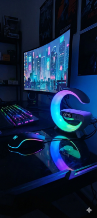 اسپیکر و چراغ خواب G63 هوشمند طرح G